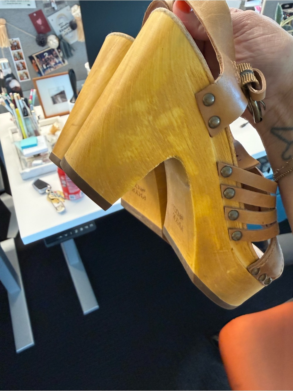Frye Greta Woven Clog - Picture 5 of 7